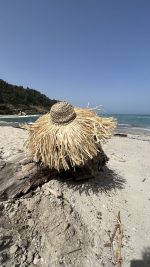 Ψάθινο Καπέλο Ελεονώρα (Μπεζ)