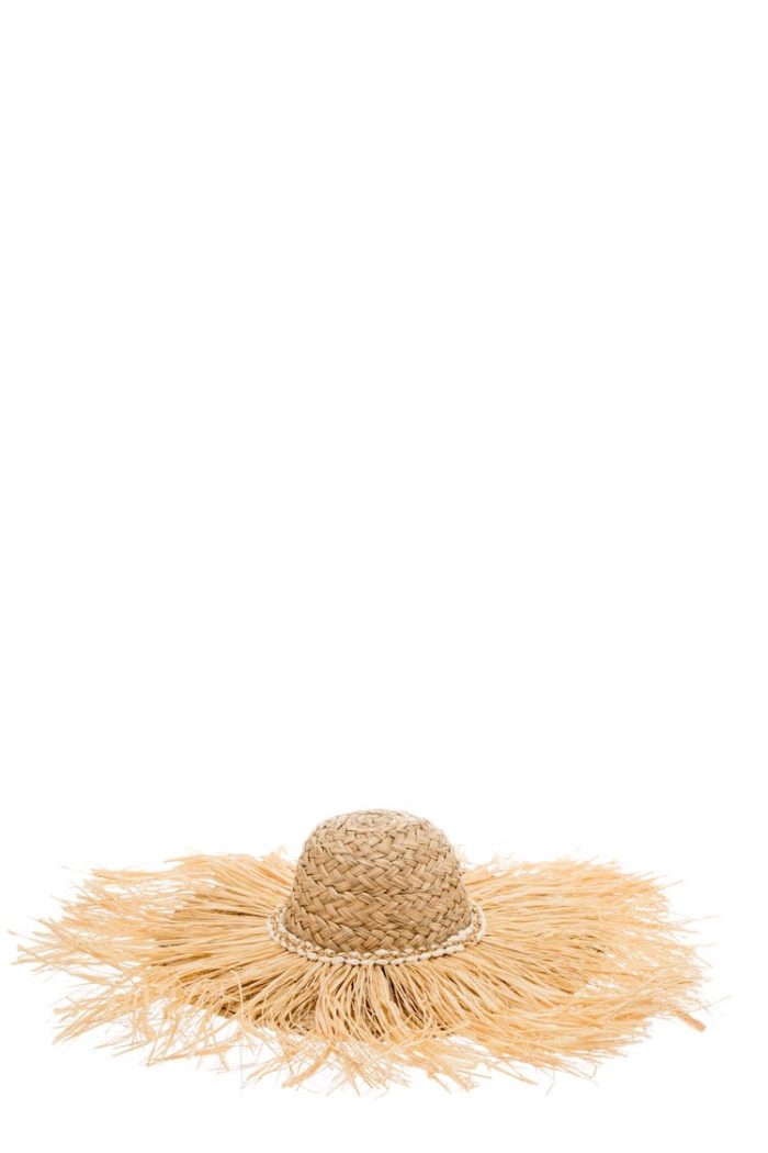 Ψάθινο Καπέλο Ελεονώρα (Μπεζ)
