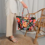 Τσάντα Φλοράλ Πεόνια