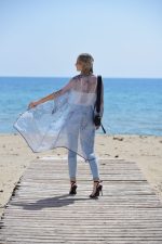 Κινομό Διάφανο με Κεντήματα “Kalimnos”