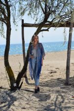 Κινομό Διάφανο με Κεντήματα “Antiparos”