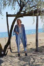 Κινομό Διάφανο με Κεντήματα “Antiparos”