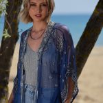 Κινομό Διάφανο με Κεντήματα “Antiparos”