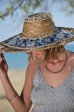 Ψάθινο Καπέλο Boho Λουίζα