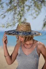 Ψάθινο Καπέλο Boho Λουίζα
