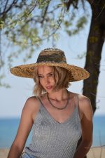 Ψάθινο Καπέλο Boho Λουίζα
