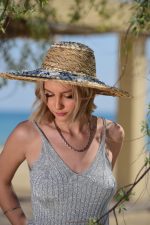 Ψάθινο Καπέλο Boho Λουίζα