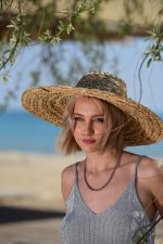 Ψάθινο Καπέλο Boho Λουίζα