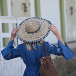 Ψάθινο Καπέλο Boho Πολυξένη