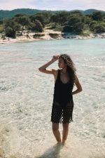 Πλεκτό Φόρεμα Αμάνικο “Chios”