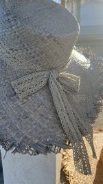 Ψάθινο Καπέλο Άννα (Grey)