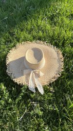 Ψάθινο Καπέλο Άννα (Beige)