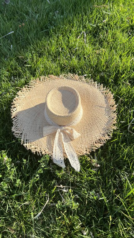 Ψάθινο Καπέλο Άννα (Beige)
