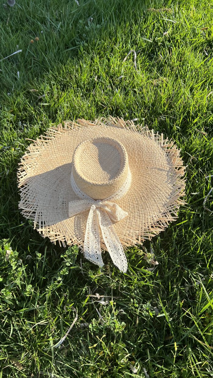 Ψάθινο Καπέλο Άννα (Beige)