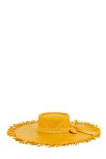 Ψάθινο Καπέλο Άννα (Yellow)