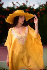 Ψάθινο Καπέλο Άννα (Yellow)