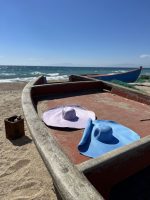 Ψάθινο Καπέλο Αλίκη (Γαλάζιο)