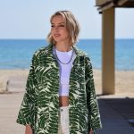 Σαφάρι Τζιν Τζάκετ Πράσινο