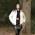 Δερμάτινο Μπουφάν Φουσκωτό "Shiva"