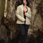 Τζάκετ Oversized Εσωτερική Επένδυση Μπεζ