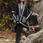 Ζακέτα/Κάπα Oversized Μαύρη