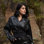 Cropped Δερμάτινο Μπουφάν "Ella"