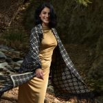 Ζακέτα/Κάπα Oversized (Καρό Μαύρο)