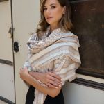 Luxury Εσάρπα Leopard (Beige)