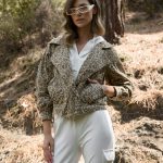 Perfecto Denim Jacket Leopard