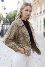 Perfecto Denim Jacket Leopard