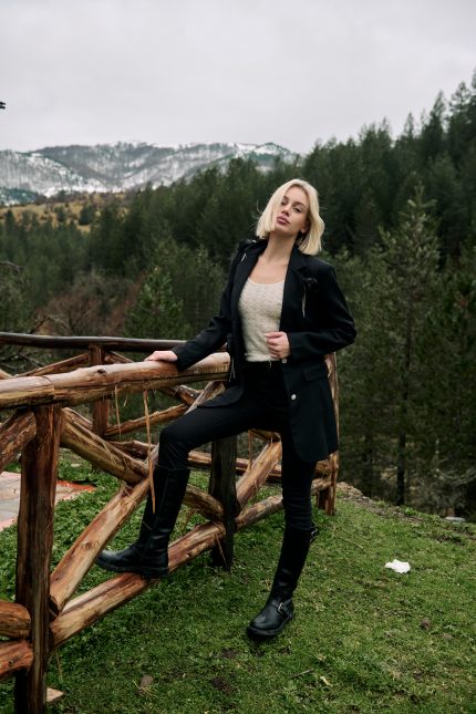 Σακάκι με Τριαντάφυλλα