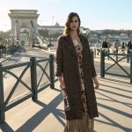 “Amiata” Παλτό Bouclé Μπορντώ