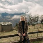 Παλτό Animal Print "Bertha"