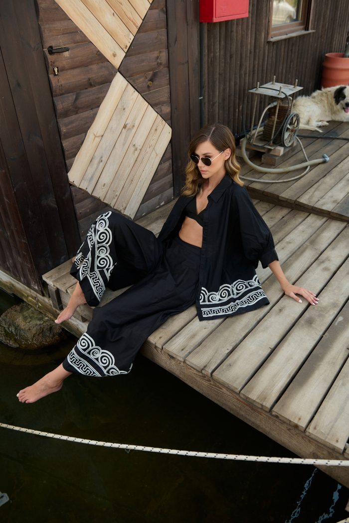 Σετ Παντελόνα/Πουκαμίσα Oversized “Hibo”