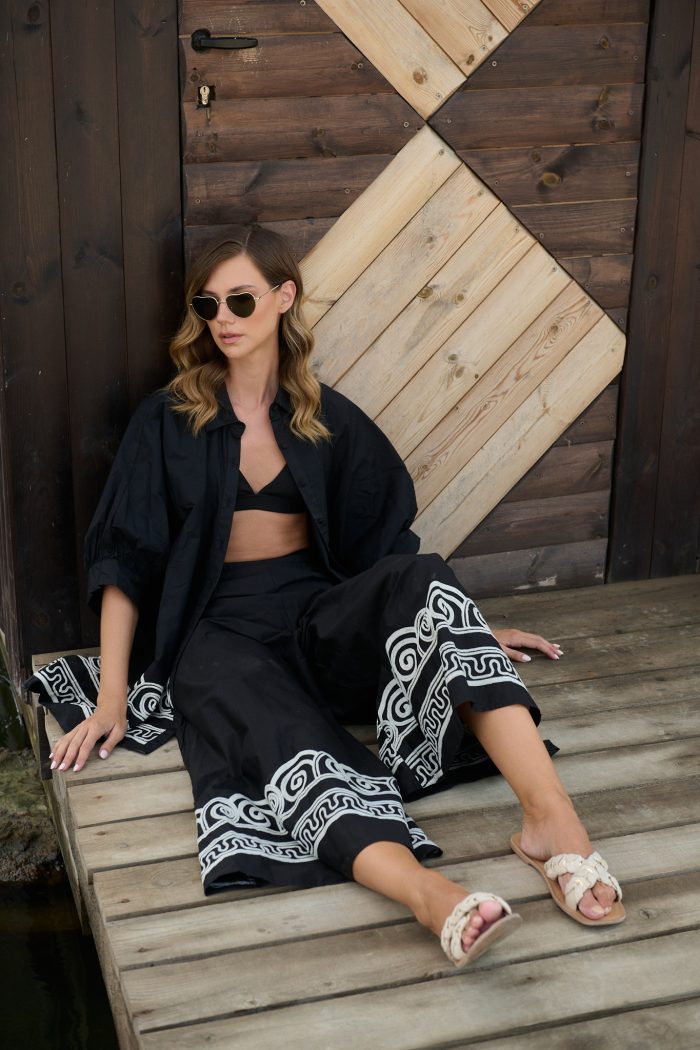 Σετ Παντελόνα/Πουκαμίσα Oversized “Hibo”