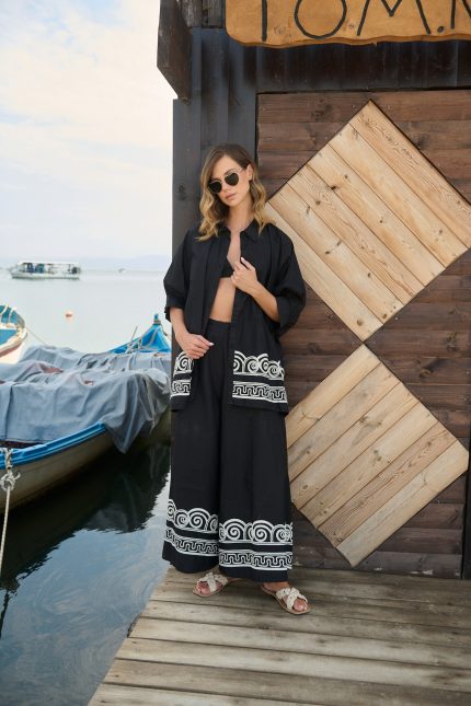 Σετ Παντελόνα/Πουκαμίσα Oversized “Hibo”