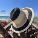 Καπέλο Panama με Μεγάλο Γείσο Μαύρο