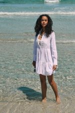Λευκό Καφτάνι με Κεντήματα “Aegean Whisper”