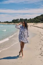 Animal Print Καφτάνι “Wild Shore”