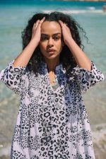 Animal Print Καφτάνι “Wild Shore”