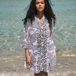 Animal Print Καφτάνι “Wild Shore”