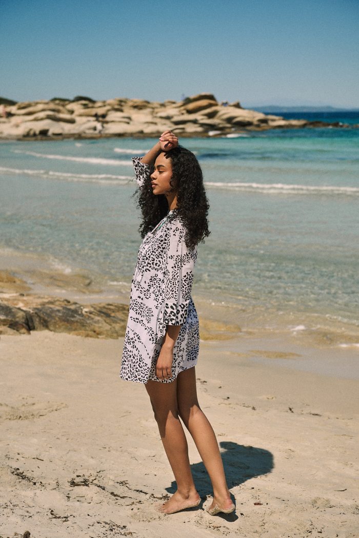 Animal Print Καφτάνι “Wild Shore”