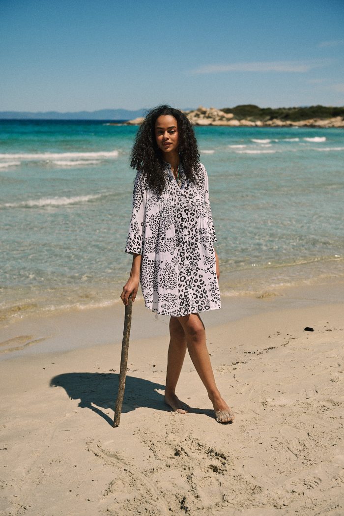 Animal Print Καφτάνι “Wild Shore”