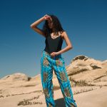 Παντελόνα Τιρκουάζ "Tropical Tiger"