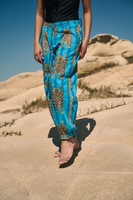 Παντελόνα Τιρκουάζ "Tropical Tiger"
