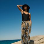 Παντελόνα Μαύρη/Γκρι “Tropical Tiger”