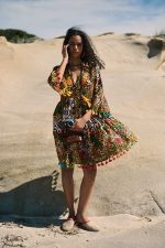 Φόρεμα Παραλίας Εμπριμέ Animal Print “Zuri”