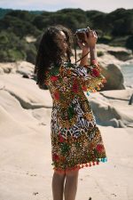 Φόρεμα Παραλίας Εμπριμέ Animal Print “Zuri”