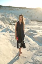 Μπλε Εξώπλατο Φόρεμα “Hadiza”