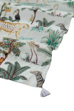 Παρεό Jungle Safari Λευκό